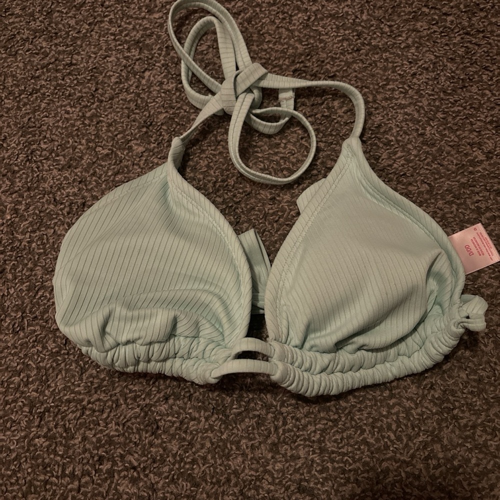 Blue/teal swimsuit top